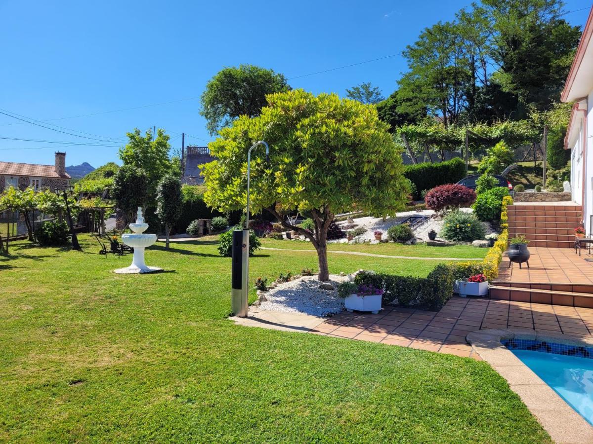 Casa Tarrio Con Piscina - Santiago De Compostela Villa Boqueixon Exterior foto