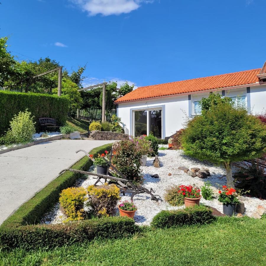 Casa Tarrio Con Piscina - Santiago De Compostela Villa Boqueixon Exterior foto