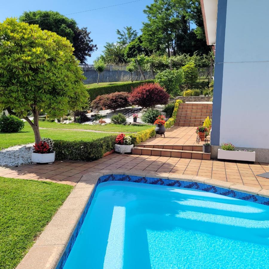 Casa Tarrio Con Piscina - Santiago De Compostela Villa Boqueixon Exterior foto