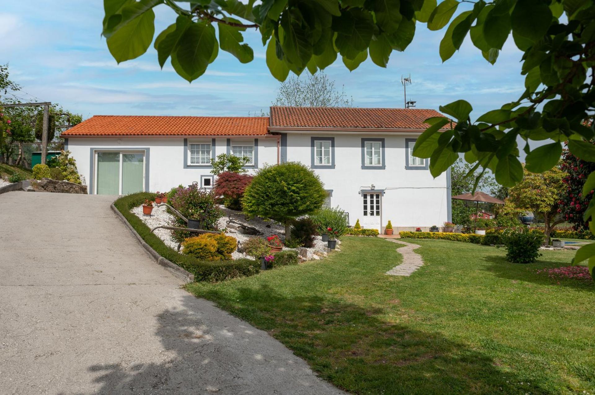 Casa Tarrio Con Piscina - Santiago De Compostela Villa Boqueixon Exterior foto