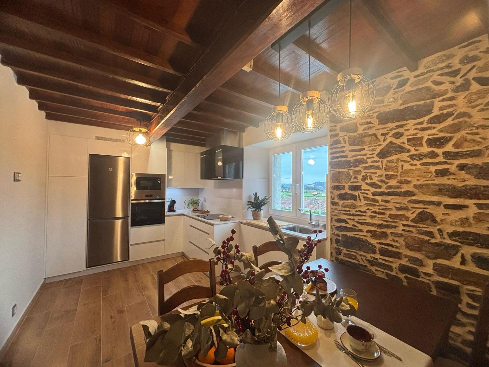 Casa Tarrio Con Piscina - Santiago De Compostela Villa Boqueixon Exterior foto
